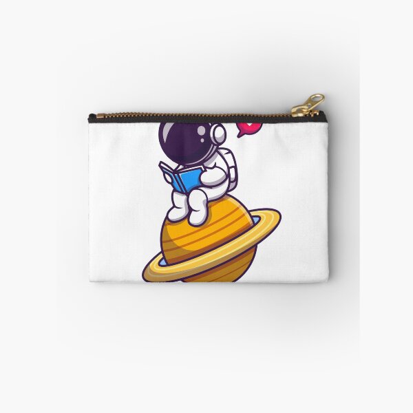 Item preview, An Astronaut Reading a Book on Saturn designed and sold by bestforyouu.