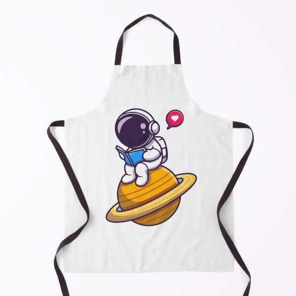 Item preview, An Astronaut Reading a Book on Saturn designed and sold by bestforyouu.