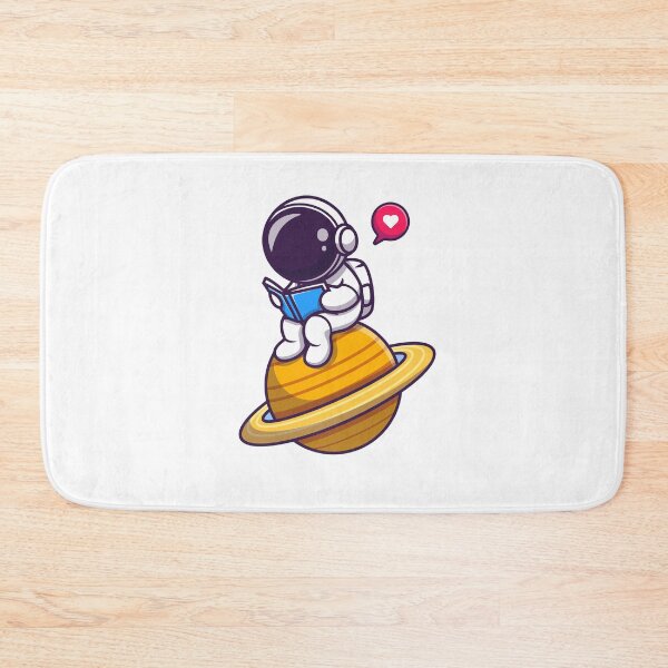 Item preview, An Astronaut Reading a Book on Saturn designed and sold by bestforyouu.