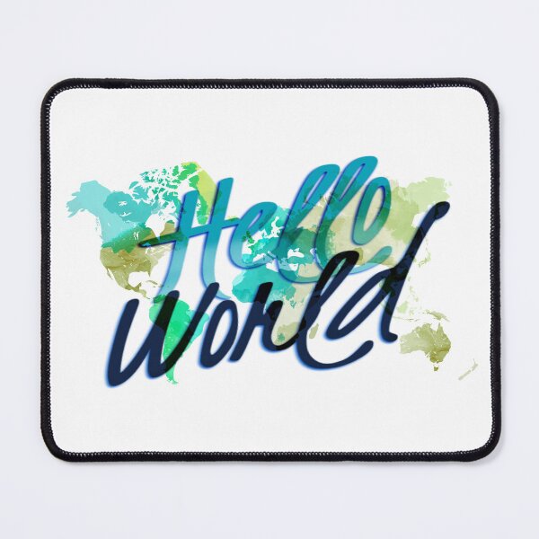 Item preview, Hello World designed and sold by TimelessJourney.