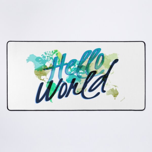 Item preview, Hello World designed and sold by TimelessJourney.