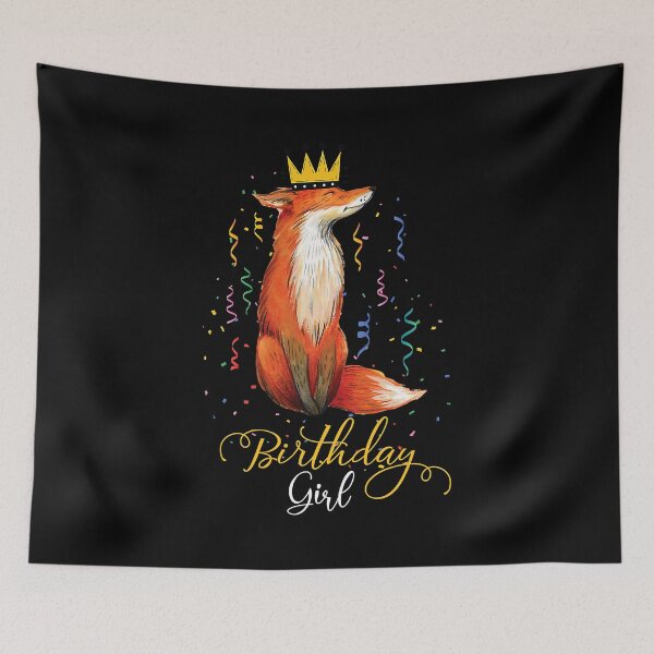 Item preview, Lovers Birthday Girl Fox Themed B day Party designed and sold by PerkinsAarav.