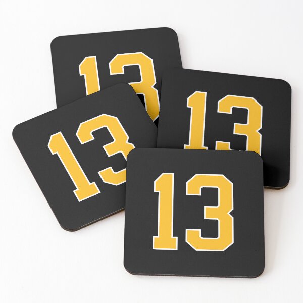 Item preview, Yellow Number 13 lucky sports jersey thirteen designed and sold by HeavyStyle.