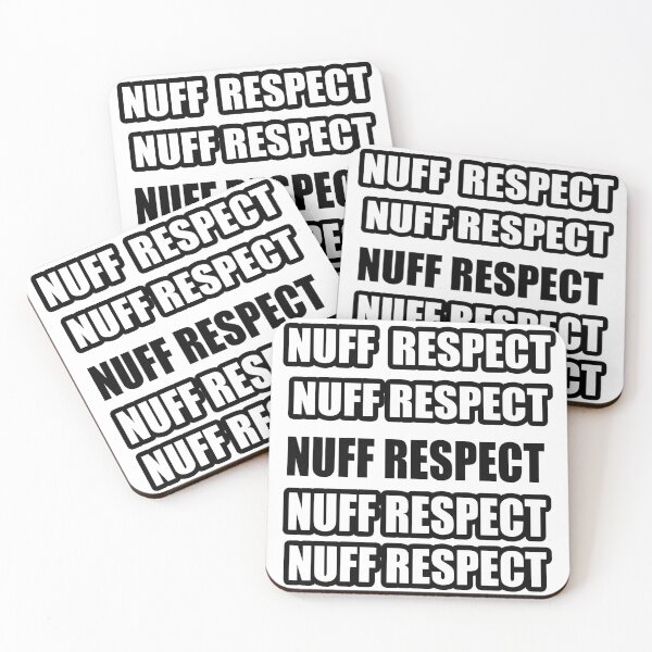 Item preview, NUFF RESPECT designed and sold by The Happiness Market .