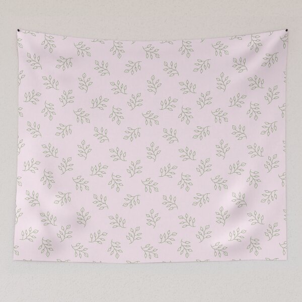 Item preview, Leaf Clusters on Blush designed and sold by MarcyBrennanArt.