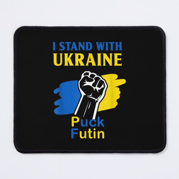Item preview, Puck Futin I Stand With Ukraine Ukrainian Flag Men Women  designed and sold by doriaali.