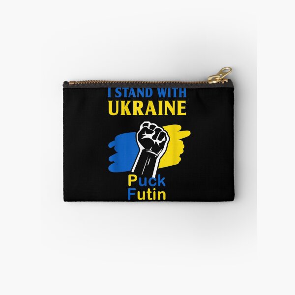 Item preview, Puck Futin I Stand With Ukraine Ukrainian Flag Men Women  designed and sold by doriaali.