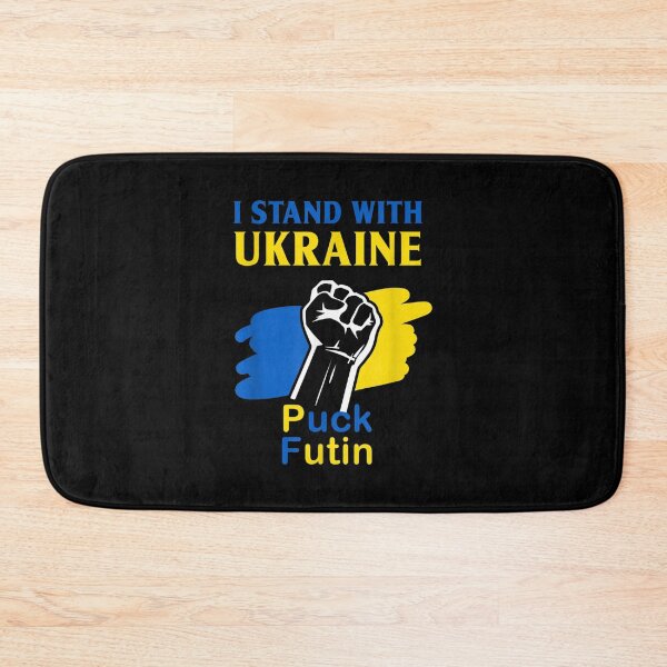 Item preview, Puck Futin I Stand With Ukraine Ukrainian Flag Men Women  designed and sold by doriaali.