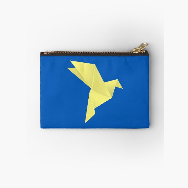 Item preview, PEACE ORIGAMI DOVE UKRAINE FLAG COLOURS designed and sold by w1ckerman.