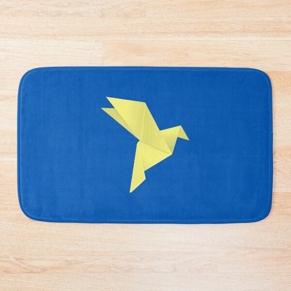 Item preview, PEACE ORIGAMI DOVE UKRAINE FLAG COLOURS designed and sold by w1ckerman.