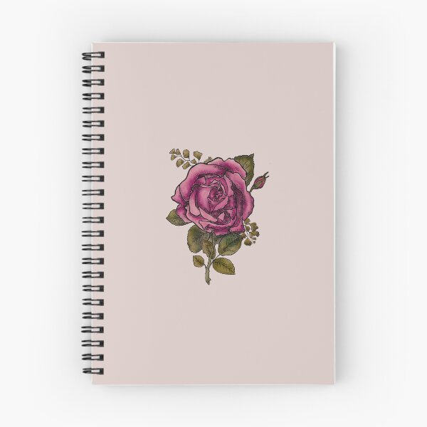 Item preview, Vintage Watercolour Pink Rose on Old Paper designed and sold by ‧͙⁺˚*･༓☾ Moon Saikia ☽༓･*˚⁺‧͙.