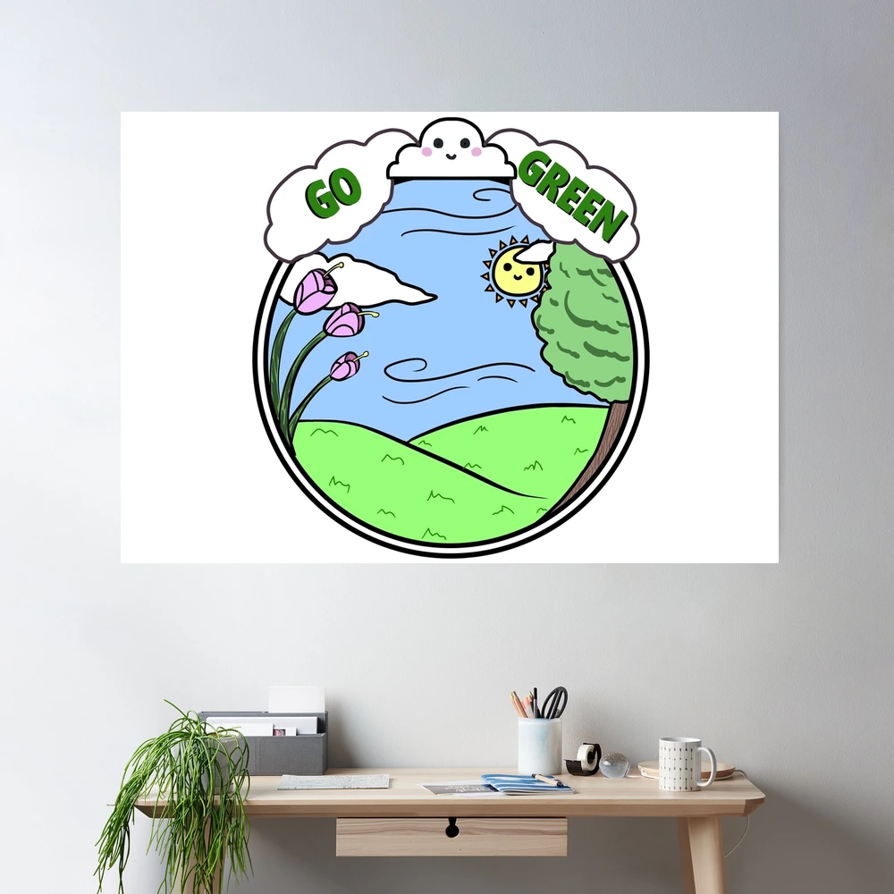 800+ Go Green Posters Drawing Stock Photos, Pictures & Royalty-Free Images  - iStock