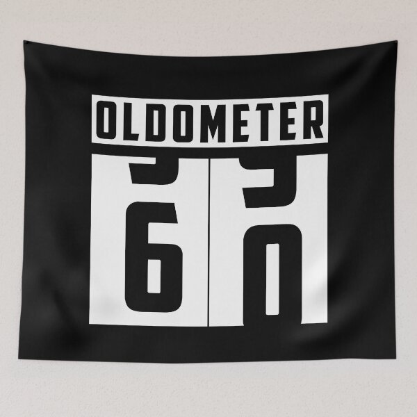 Item preview, Oldometer counter Number 60 birthday designed and sold by HeavyStyle.