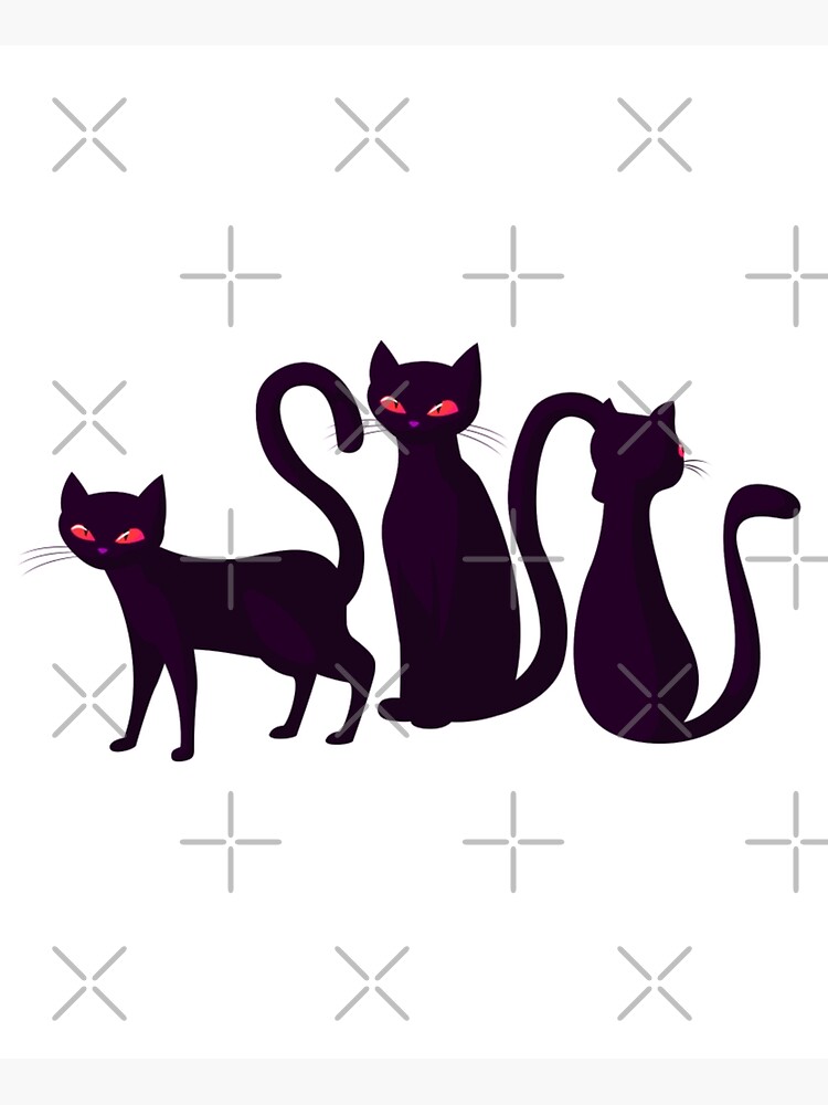 Discover Suspicious cat Premium Matte Vertical Poster