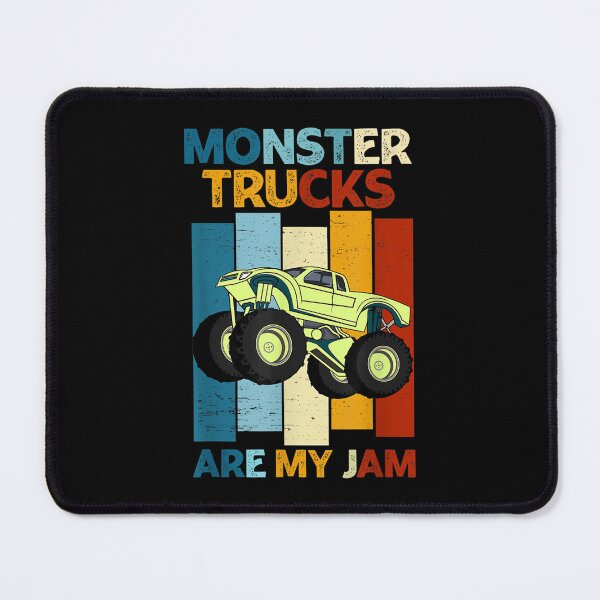 Item preview, Vintage Retro Monster Trucks Are My Jam Monster Truck designed and sold by doriaali.