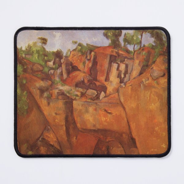 Item preview, La Carrière de Bibémus by Paul Cézanne - Vintage art designed and sold by RickE.