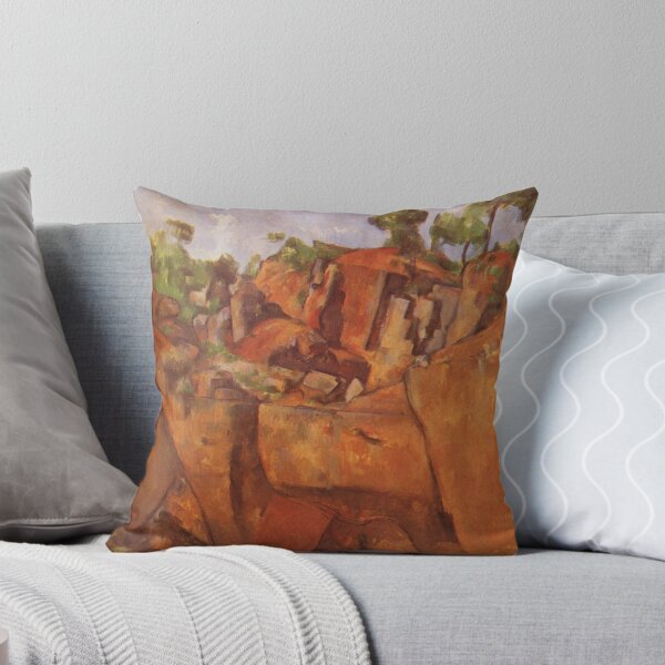 Artikelvorschau, La Carrière de Bibémus von Paul Cézanne - Vintage-Kunst entworfen und verkauft von RickE.