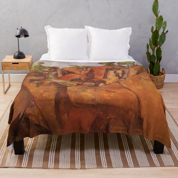 Item preview, La Carrière de Bibémus by Paul Cézanne - Vintage art designed and sold by RickE.