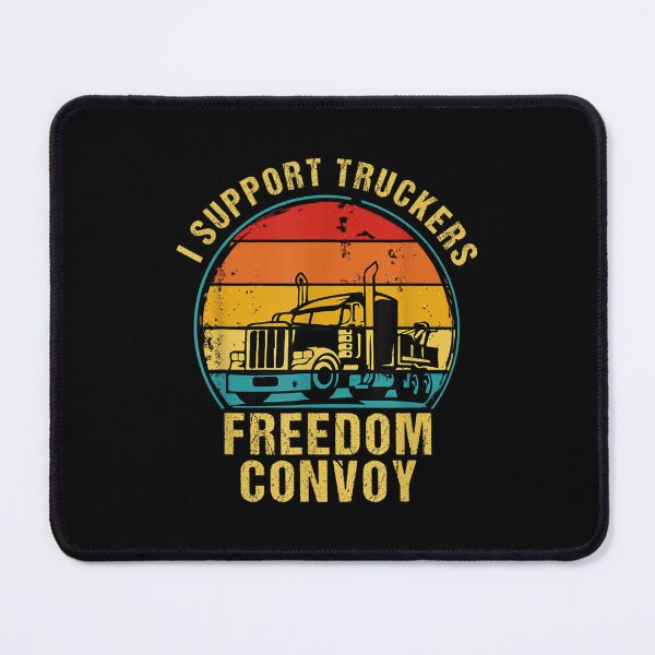 Item preview, I Support Truckers Freedom Convoy Canada Trucker Vintage  designed and sold by doriaali.