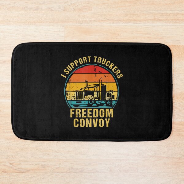 Item preview, I Support Truckers Freedom Convoy Canada Trucker Vintage  designed and sold by doriaali.