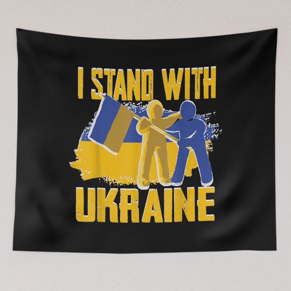 Item preview, I Stand With Ukraine Ukrainian Flag Clay Support Ukraine  designed and sold by doriaali.