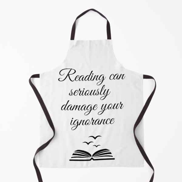 Item preview, Reading can seriously damage your ignorance designed and sold by Quotes-and-plus.
