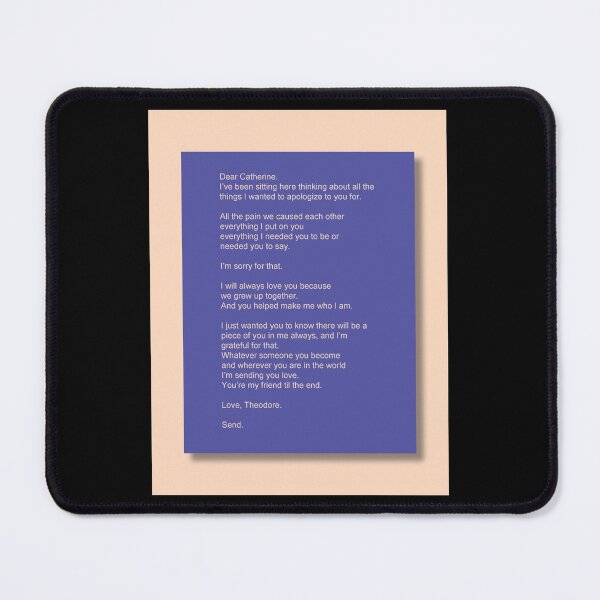 Item preview, Letter Writer 612 Poster designed and sold by tylerlani401g.
