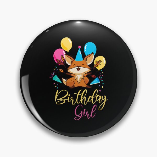 Artikelvorschau, Liebhaber-Geburtstags-Mädchen-Fuchs-Themen-B-Day-Party entworfen und verkauft von PerkinsAarav.