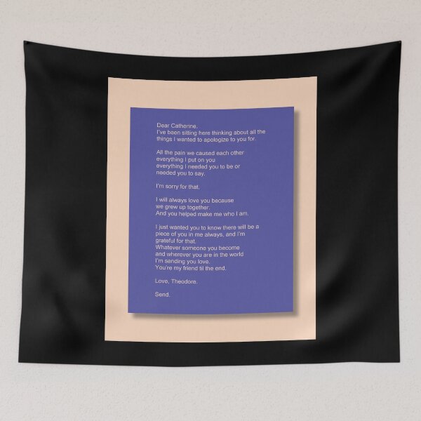 Item preview, Letter Writer 612 Poster designed and sold by tylerlani401g.