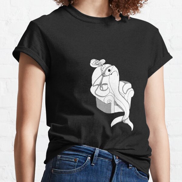 Smoke like a Fish, Drink like a Chimney Classic T-Shirt