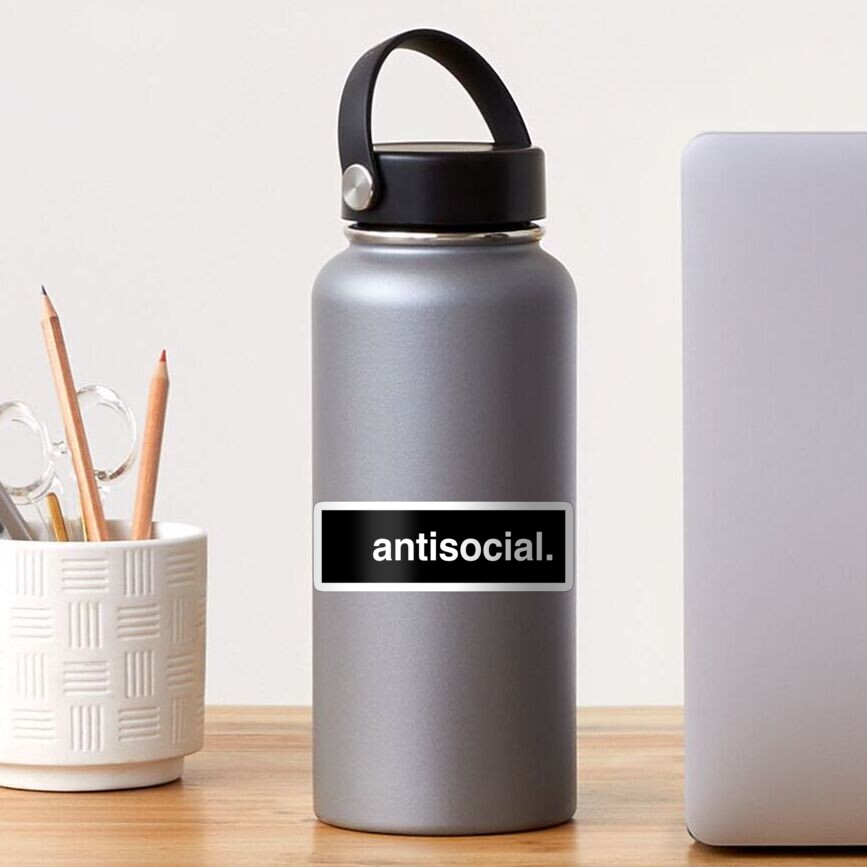 antisocial-sticker-for-sale-by-serrxno-redbubble