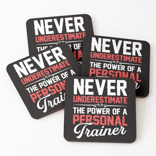 Item preview, Personal Trainer Power Workout Fitness Instructor Gym Sports designed and sold by TomGiantDesigns.