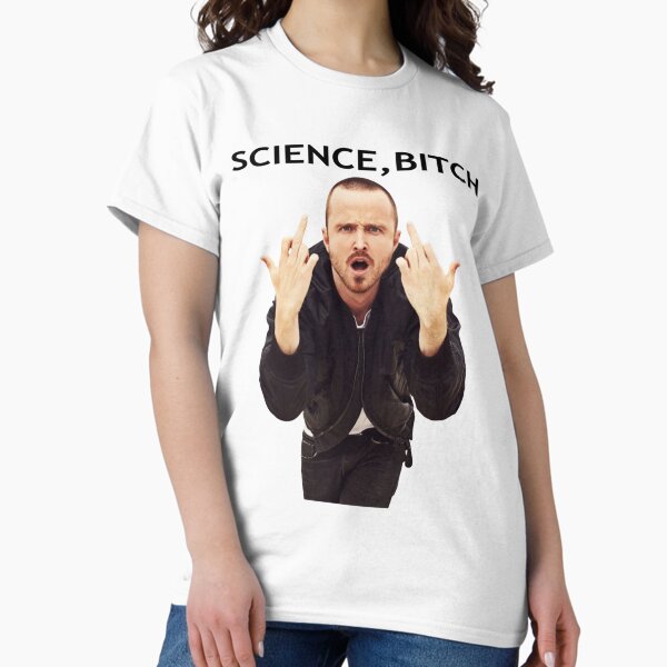 Vista previa del artículo con la obra «Jesse Pinkman - Science Bitch - Gráfico de Breaking Bad 56», diseñado y vendido por Gaynelleshop.
