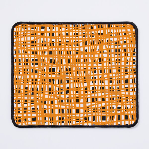Item preview, Orange Cross Hatch Weave Pattern.  designed and sold by DeStract.