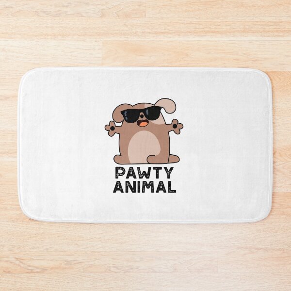 Item preview, Pawty Animal Funny Party Dog Puns  designed and sold by punnybone.