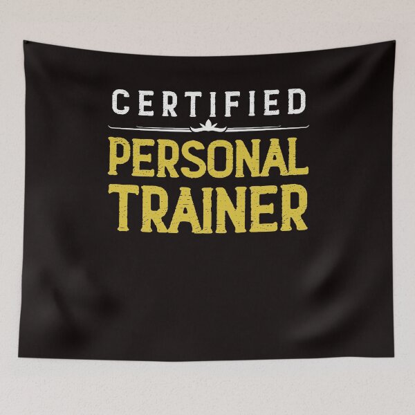 Item preview, Certified Personal Trainer Fitness Instructor Workout Gym designed and sold by TomGiantDesigns.