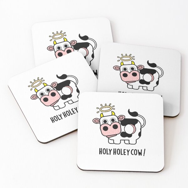 Item preview, Holy Holey Cow Funny Animal Puns   designed and sold by punnybone.