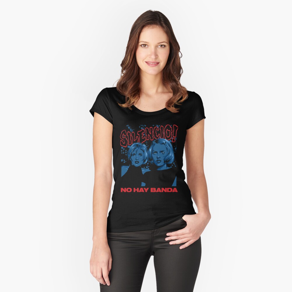 Item preview, Fitted Scoop T-Shirt designed and sold by DazeyUKPrint.