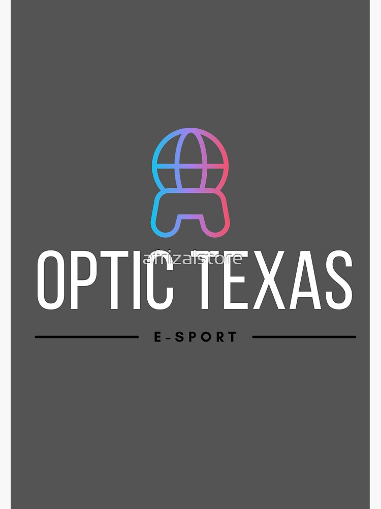 "Optic texas" Sticker by afrizalstore Redbubble