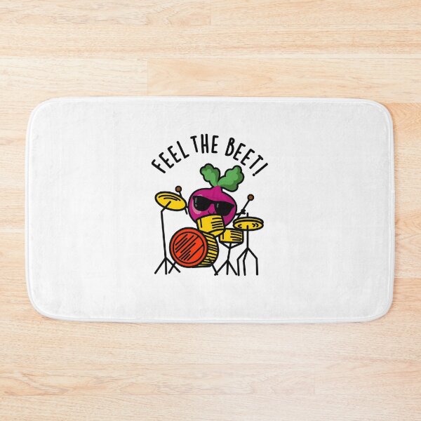 Item preview, Feel The Beet Funny Veggie Puns  designed and sold by punnybone.