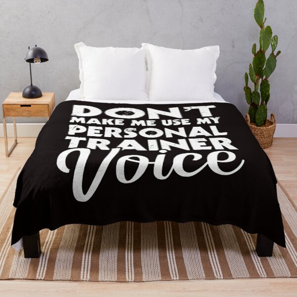 Item preview, Personal Trainer Voice Fitness Instructor Workout Gym Coach designed and sold by TomGiantDesigns.