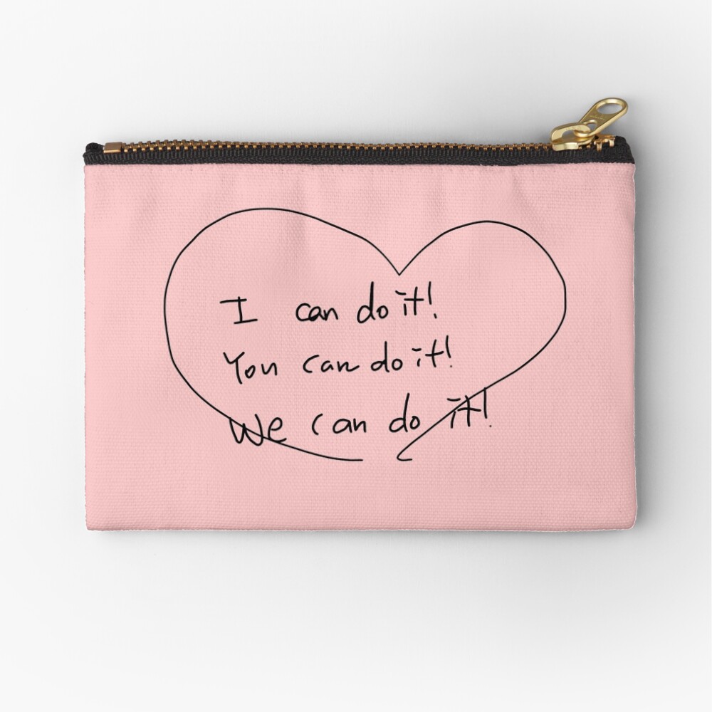 NCT 127 Jaehyun's CUTE English Message Zipper Pouch