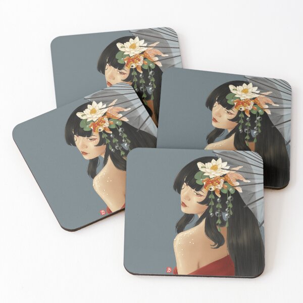 Item preview, Koi princess designed and sold by Kuroi Kitsune Art.