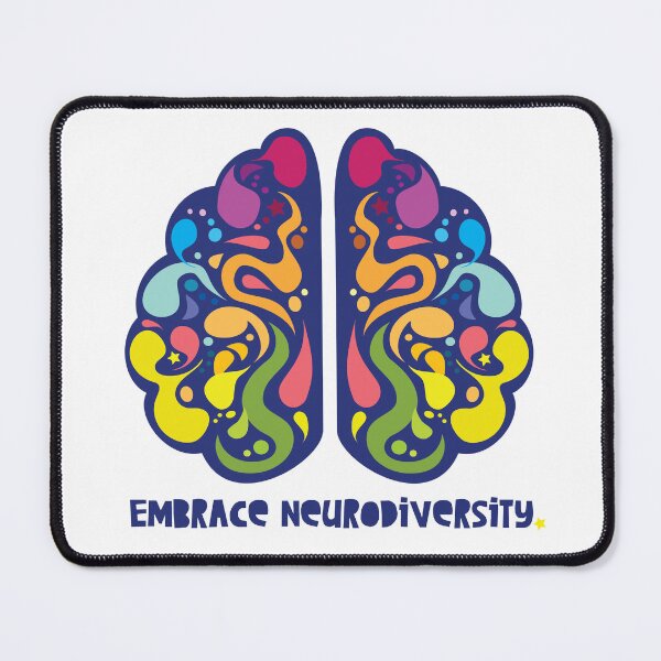 Item preview, embrace neurodiversity designed and sold by spaghettis.
