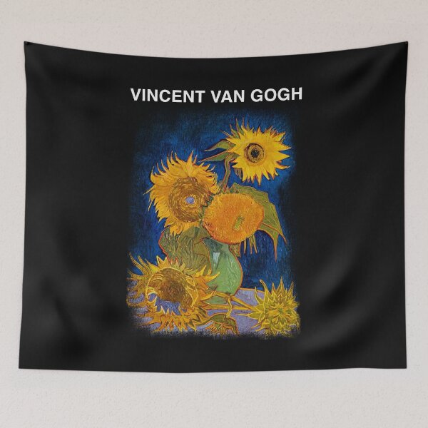 Item preview, Van Gogh - Vase With Five Sunflowers designed and sold by TeeARTHY.