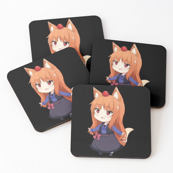 Item preview, Holo Chibi Spice And Wolf designed and sold by WeebooTr4sh.
