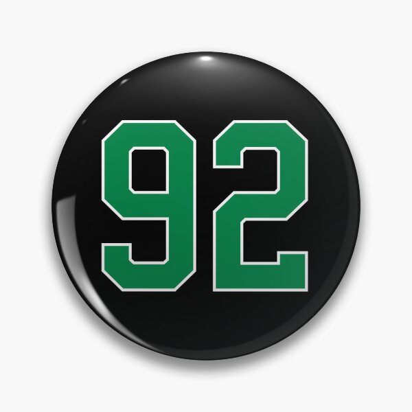 Item preview, 92 number, green lucky sports ninety two designed and sold by ArtIsParty.