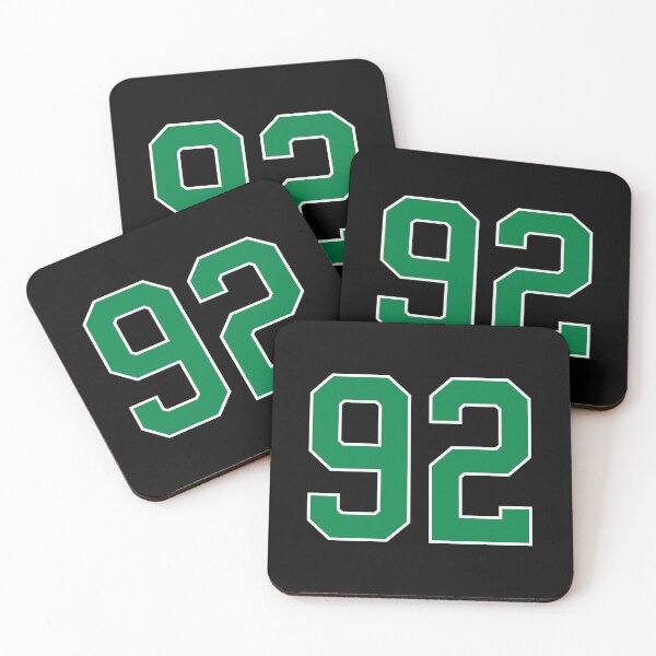 Item preview, 92 number, green lucky sports ninety two designed and sold by ArtIsParty.
