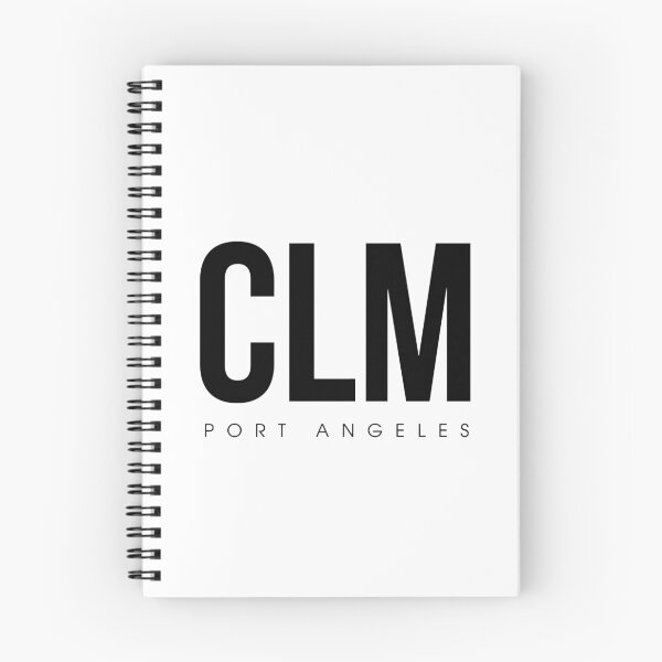 Item preview, CLM - Port Angeles Airport Code designed and sold by CartoCreative.