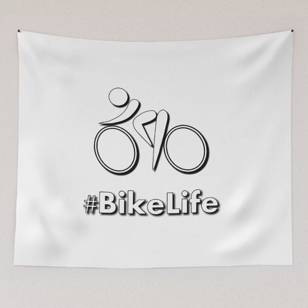 Item preview, Bike Life hashtag cyclist cycling designed and sold by Inspirationmotivation.